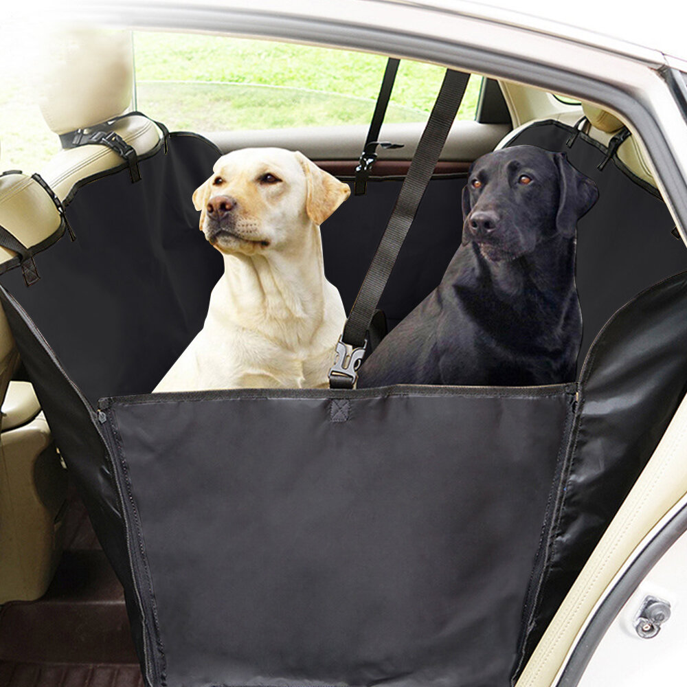 Pets Dog Hammock Car Seat Cover Back Seat Waterproof 3-in-1 Protector  Against Dirt for Sedan SUV 