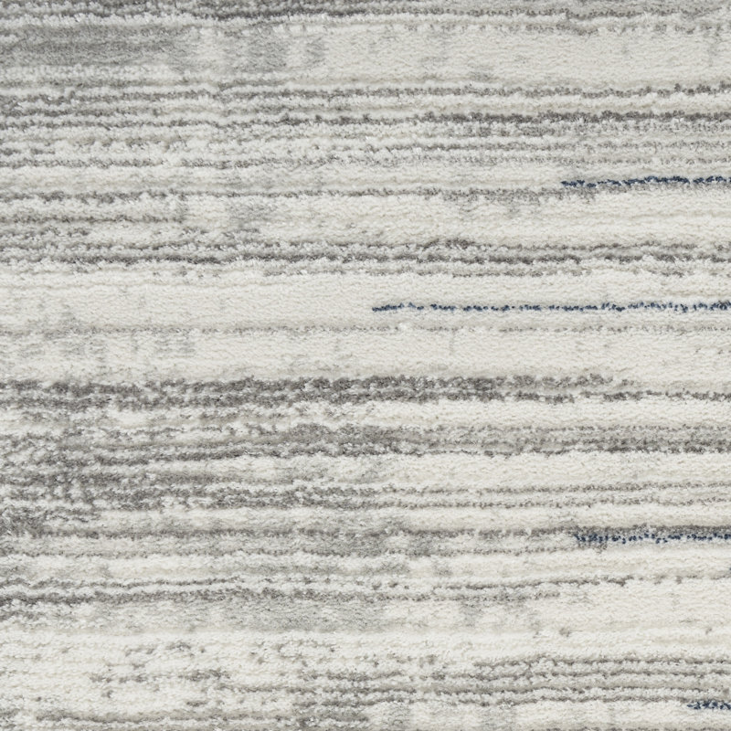 Brayden Studio® Friderika 7'10" x 9'10" Grey Modern Indoor Rug