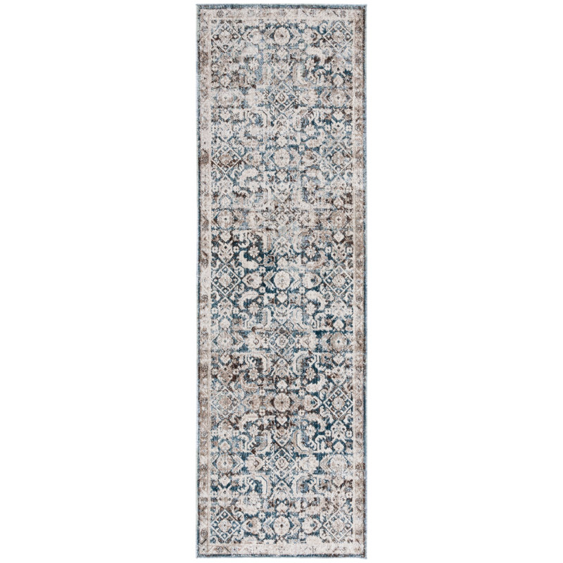 Mchellen Antique Patina Performance Oriental Rug, Runner 2'4" x 8'