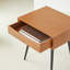 Simen 47cm W Solid Wood Bedside Table