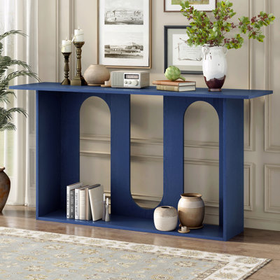 Console moderne avec placage en frêne