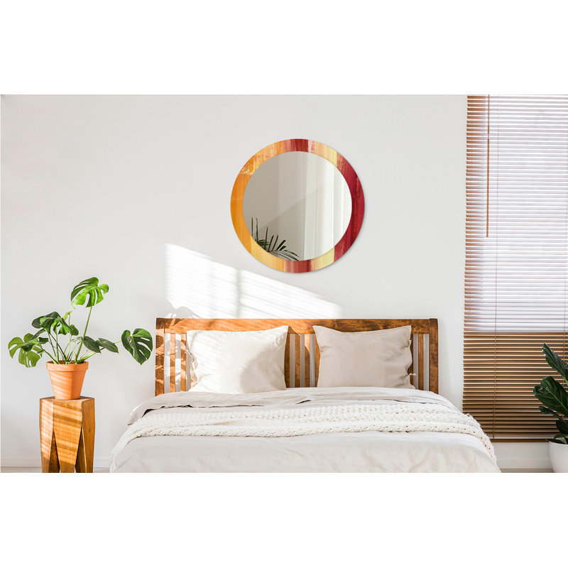 Huldar Glass Flat Wall Mirror