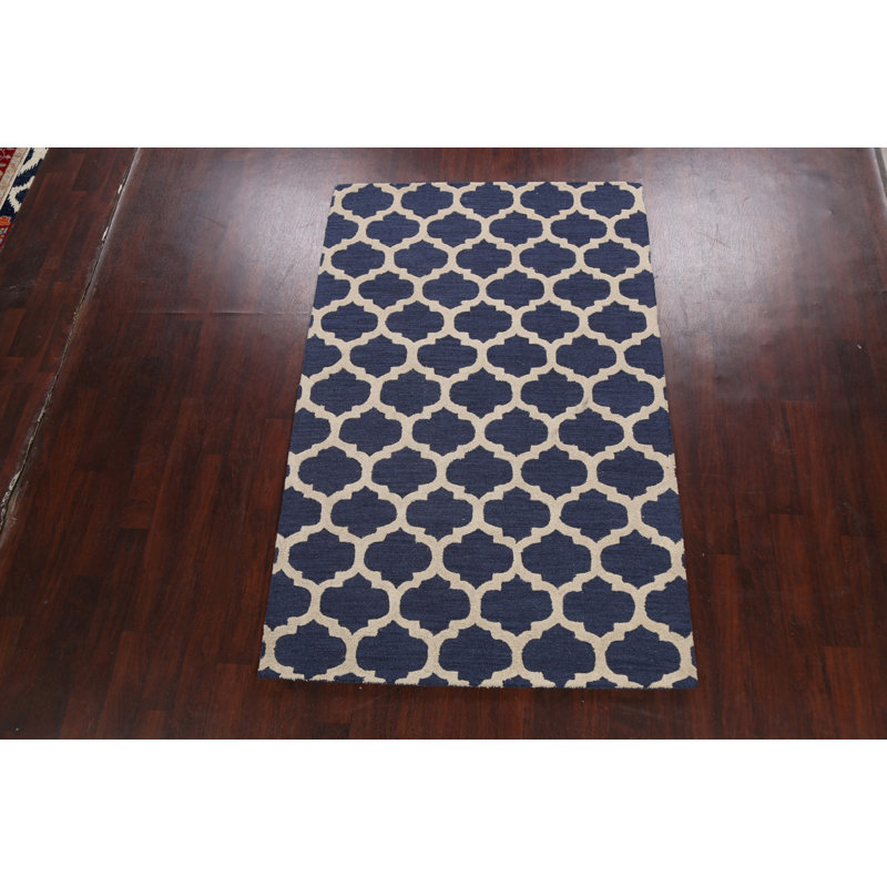 Wool Geometric Indoor Rug