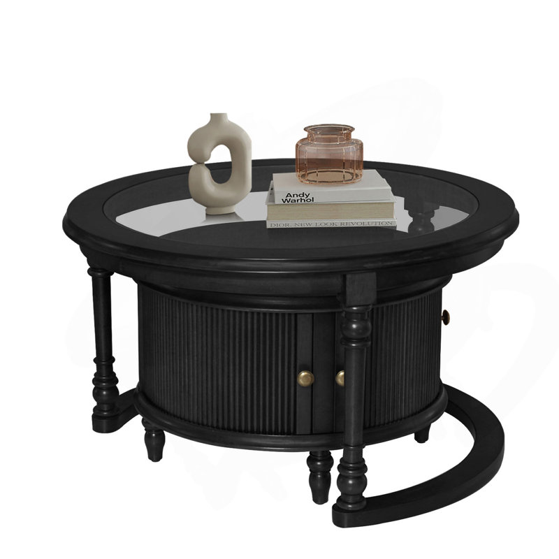 Ensemble de tables basses Modern Modern, Noir