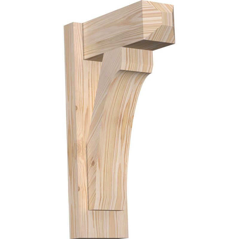 Legacy Craftsman Outlooker, 20" H x 5.5" W x 12" D, 6" W Western Red Cedar (Rough Sawn)