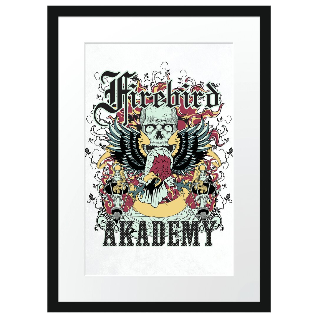 Gerahmtes Poster Firebird-Academy Light