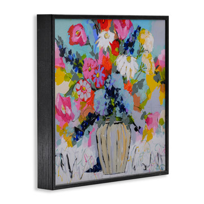 Giclée moderne et lumineuse encadrée, design par Joan Curtis