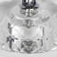 Lampe de table en cristal K9 avec abat-jour en lin blanc cassé et accents en nickel poli diamant de 25,75 po Diamond Grand Torch - ensemble de 2