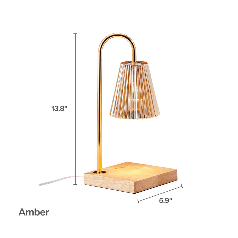 13.8 in. Electric Tabletop Candle Warmer Lamp