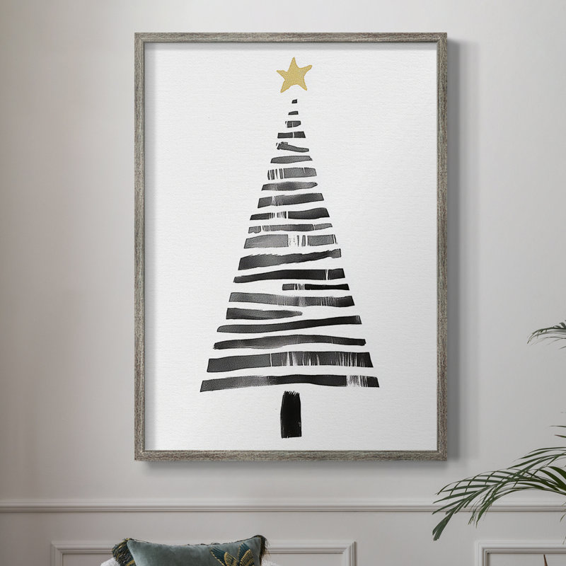 Reproduction encadrée de Noël, art massif Lxxi, H 15 po x l 12 po