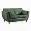 Marylin 2 Seater Leather Tufted Sofa-364465038-363045967