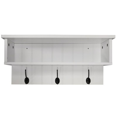 3 - Hook Wall Mounted Coat Rack