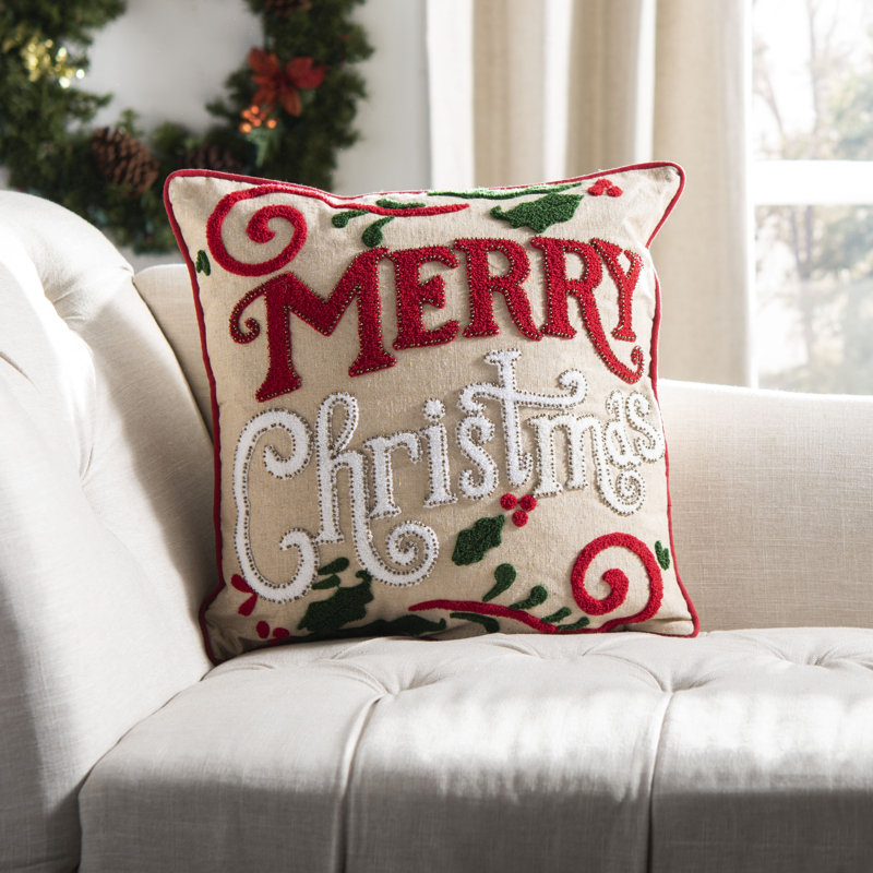  Merry Throw Pillow