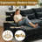 {New Arrived} 99.50 Inch 3-Seater Chenille Modular Sofa Set with Movable Ottoman,Free Combination-89612783