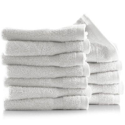 Rivage Soft 100% Cotton Washcloth Towel Set