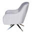 Fauteuil pivotant en velours de 29,5 po de largeur Noho