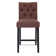 Bryanna Upholstered Counter Stool with Solid Wood Frame