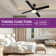 48" Avdie 4 - Blade Ceiling Fan with Light Kit and Remote Control Included