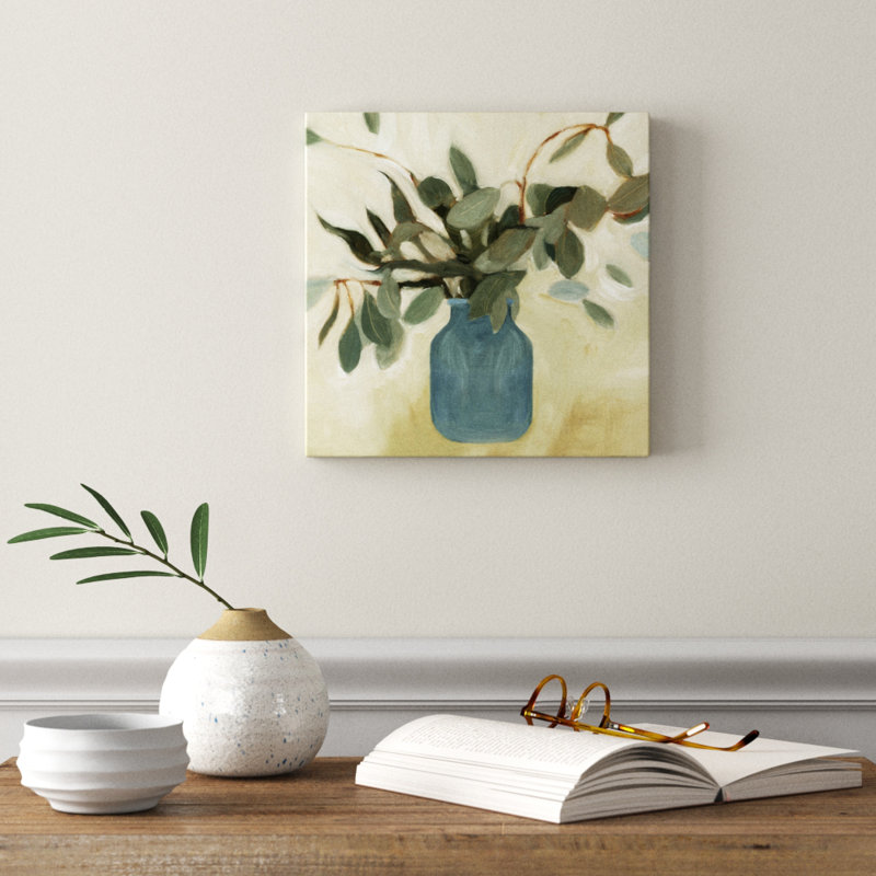 Arrangement II by Emma Scarvey - Painting, 30cm H x 30cm W, Wrapped Canvas