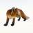 Lifelike Red Fox Figurine, 19.69\