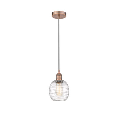 Luminaire suspendu simple à 1 lumière Amila