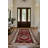 Kaia Collection Digital Print Cotton-Polyester Burgundy Oriental Rug-851005752