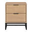 Trebino 50cm W Metal Bedside Table