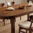 4 - Person Pine Solid Wood Solid Wood Top Double Pedestal Dining Set-98296873