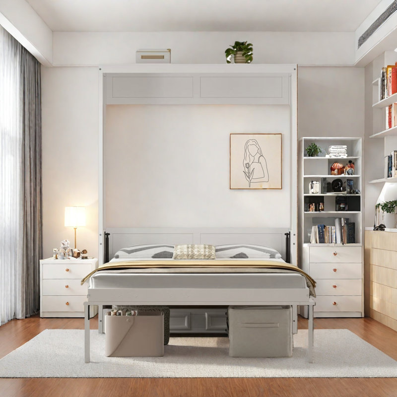 Murphy Bed With 2 Drawers