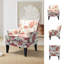 Fauteuil rembourré de 27,15 po de largeur avec garniture cloutée Iliana-1576446269