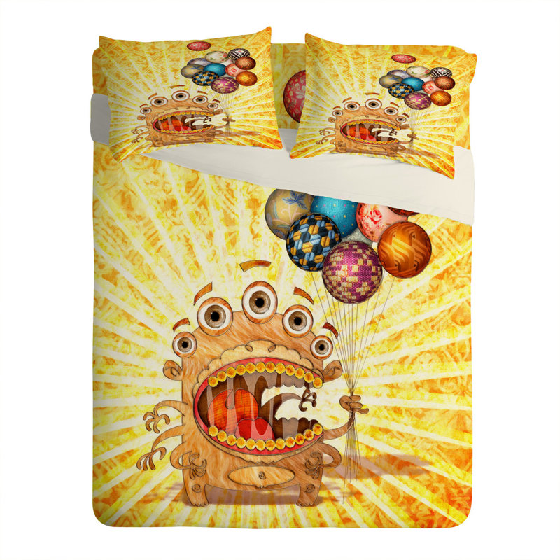 Jose Luis Guerrero Monster Pillowcase, Standard