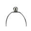 Lighting, 24 po, lampe de table, céramique noire, abat-jour beige, contemporain