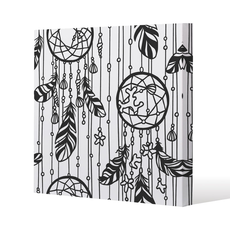 No Title by Andrew Lee - Wrapped Canvas Print