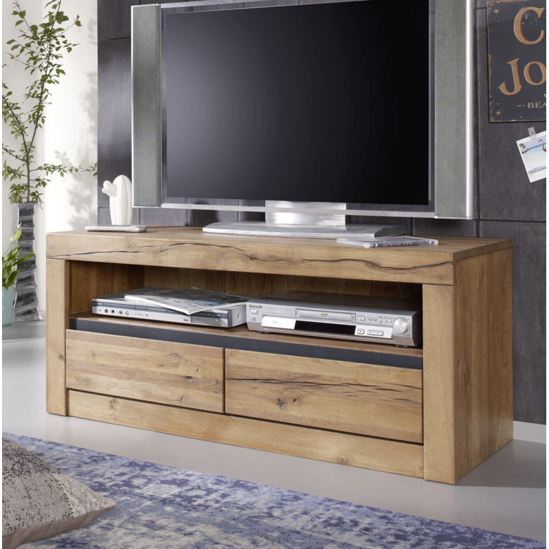 Montreux Unfinished TV Stand for TVs up to 50, Natural