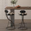 Ensemble de 2 tabourets de bar rembourrés en forme de S-118472616-118472620
