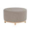 Repose-pieds Doretha avec base en bois