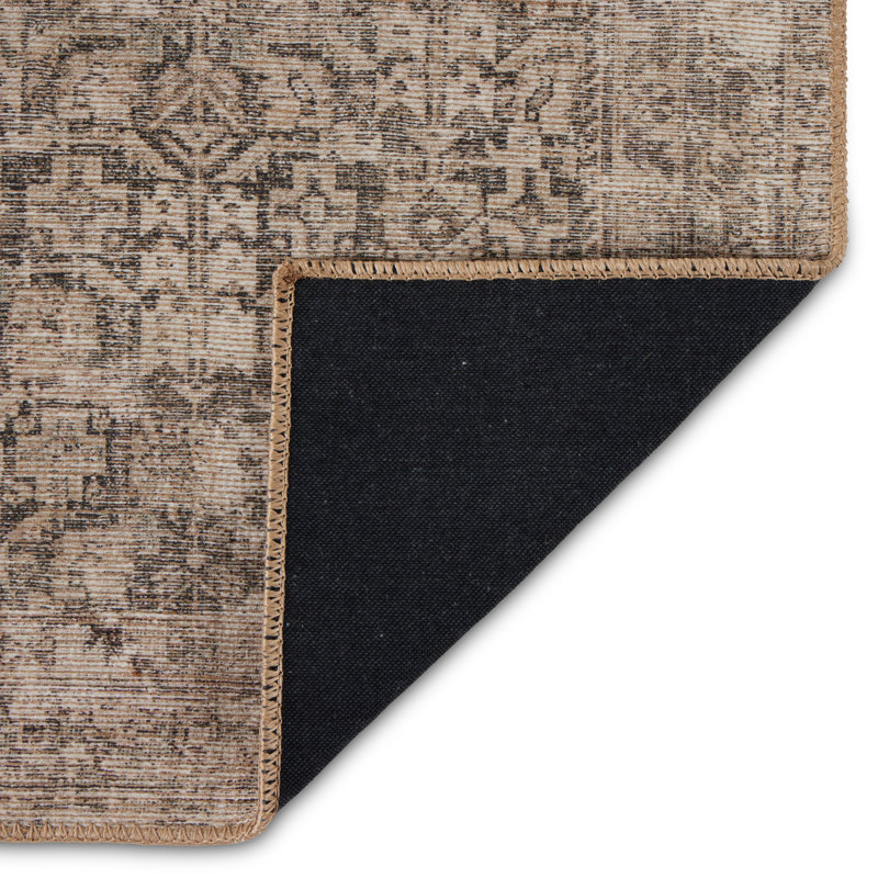 Lucca Priya Area Rug, Runner 3' x 12', Light Brown