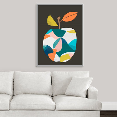 " Color Block Fruit II " by The Novogratz Painting Print