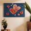 Toile tendue Happy Galentine I-Gallery