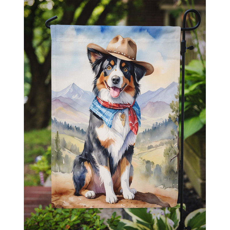 Drapeau Cowboy Welcome Garden, Berger australien