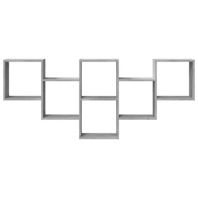 Ricchetti Floating Shelf, Concrete Grey