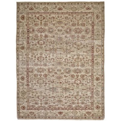 Hand Knotted Wool Oriental Indoor Rug