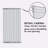Blackout Curtain for French Door, Rod Pocket Thermal Insulated Drapes Privacy Window Panel for Living Room/Doorways/Classroom, 1 Panel-1542437727-1542437724