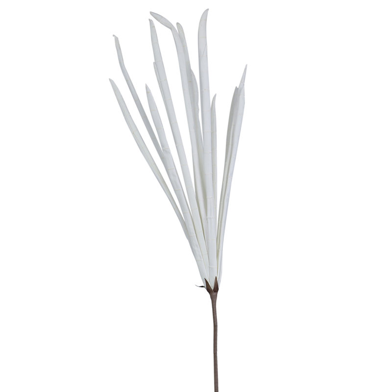 Foam Bamboo Arrangement, White