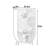 Household independent retro style wardrobe