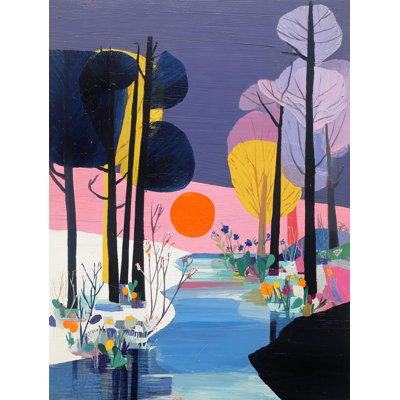 Art mural sur toile Twilight Stream