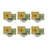 Trinacria 18 Piece Ceramic Dinnerware Set - Service for 6