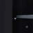Black Bathroom Cabinet Triangle Corner Storage Cabinet With Adjustable Shelf Modern Style Mdf Board-2060104611