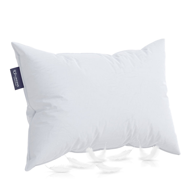 Lincove Luxury Down Alternative Resort Bed Pillows - Neck Support for Comfortable Sleep - 2 Pack, Queen Pillow: 20" x 30"
