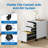 3-Drawer Mobile File Cabinet With Lock - Legal & Letter Size Storage For Home Office, Fully Assembled-1259045383